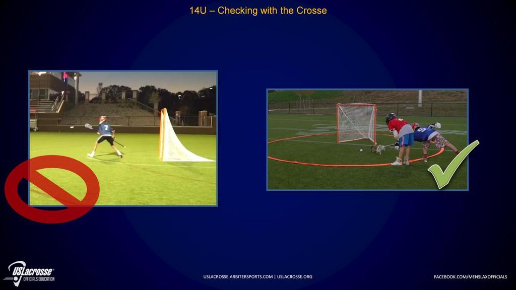 4.18 & 4.19 The goalkeeper may stop or bock the ball in any manner with his crosse or body while in the crease.