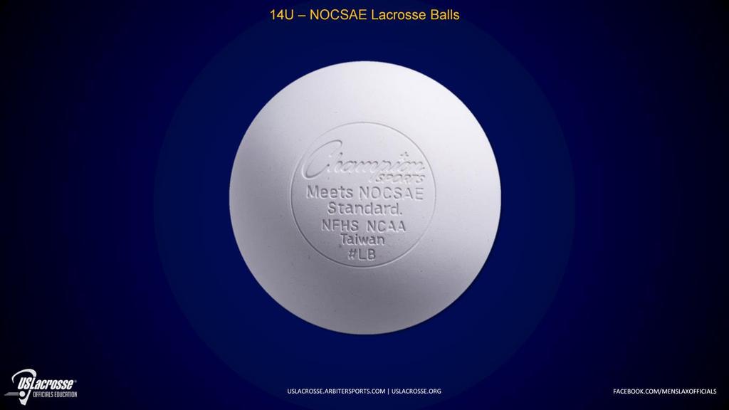 1.5.1 Lacrosse balls that meet the current