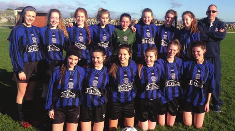 Galway WFC put on training session for Craughwell players Galway WFC manager Don O Riordan, coaches Alan McNevin and Susie Cunningham along with Galway players Tina, Maebh, Ellie and Carol were at
