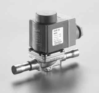 Danfoss Solenoid Valves Solenoid Valves are supplied WITHOUT Coils. Please order coils separately EVR solenoids are suitable for HFC, CFC and HCFC.
