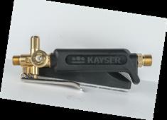 Tesuco also supplies an economiser torch handle with an independently adjustable pilot flame control valve.