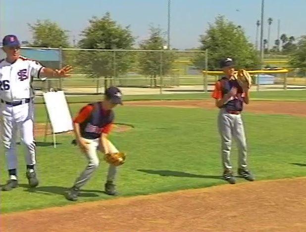 Infielders - Open Pocket Drill 11 Group your infielders into pairs and set them up, facing each other, around 10-15 feet apart.
