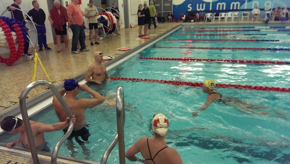 West Bend SCM Meet Dec 3 Wisconsin Masters held its SCM meet at West Bend on Dec 3, with 111 swimmers in attendance, including a few new faces competing for the very first time.