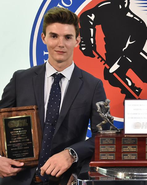 OHL Scholastic Awards In March 5, the Ontario Hockey League announced two new awards to annually recognize the accomplishments of the top student athletes that compete in the OHL.