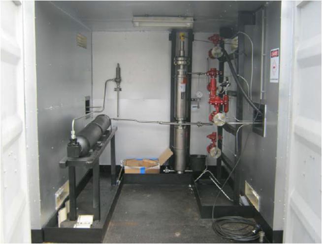 Hydraulic Skid Surface System 2x 1 ft container Hydraulic skid delivers hydraulic pressure (up to 2 bar or 29