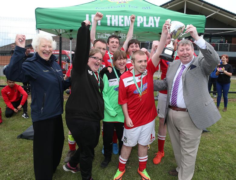 Disability Football Goals Galore at 2018 George Best Community Cup Over 500 players from 51 Disability Football Clubs throughout the UK and Ireland descended on the Billy Neill complex in Dundonald