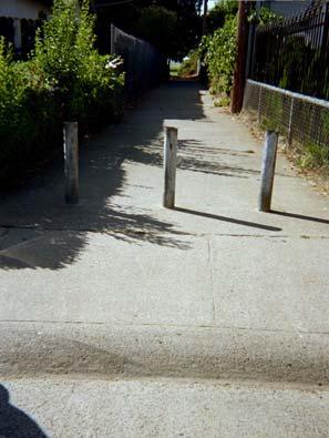 Figure 1: Walkway Examples Moraine Court Walkway