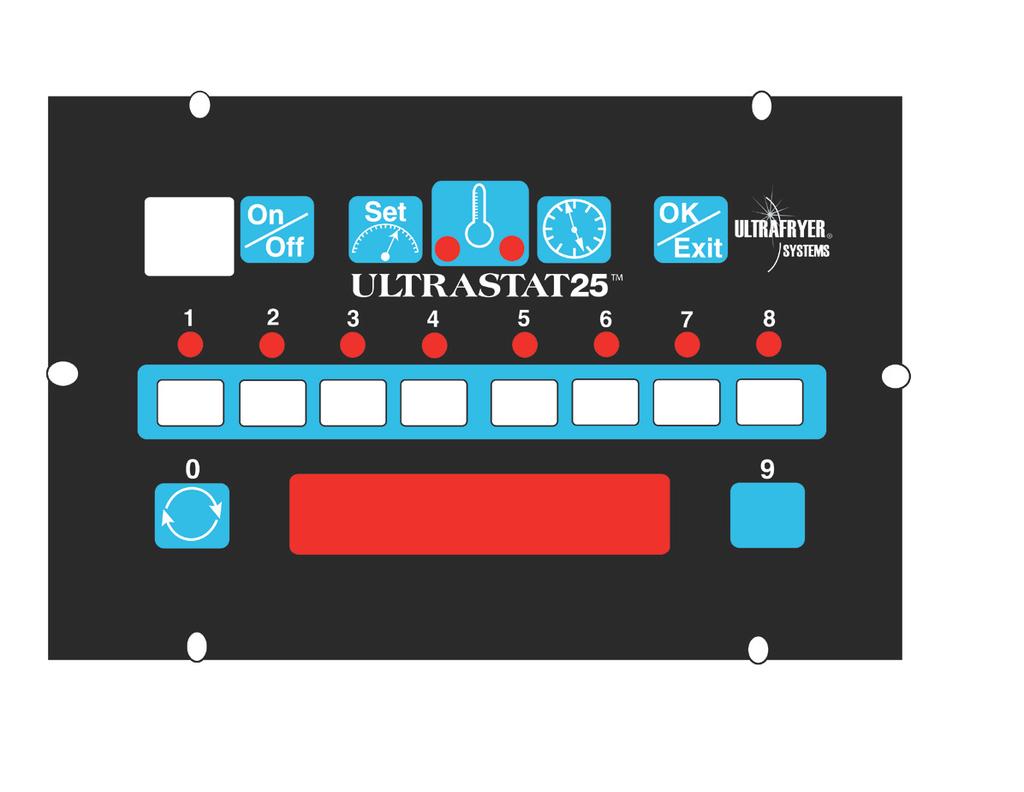 3. ULTRASTAT 25 COOKING COMPUTER BASKET LIFT CONTROL KEYS TO LOWER LH BASKET DEPRESS ANY OF THE FOLLOWING KEYS ULTRASTAT 25 COOKING COMPUTER TO LOWER RH BASKET DEPRESS ANY OF THE FOLLOWING KEYS
