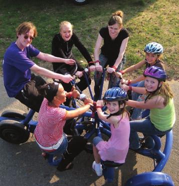 extreme try-out An exciting new bike attraction for teenagers and young adults.