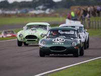 victories and high placed finishes at the Silverstone Classic, Donnington