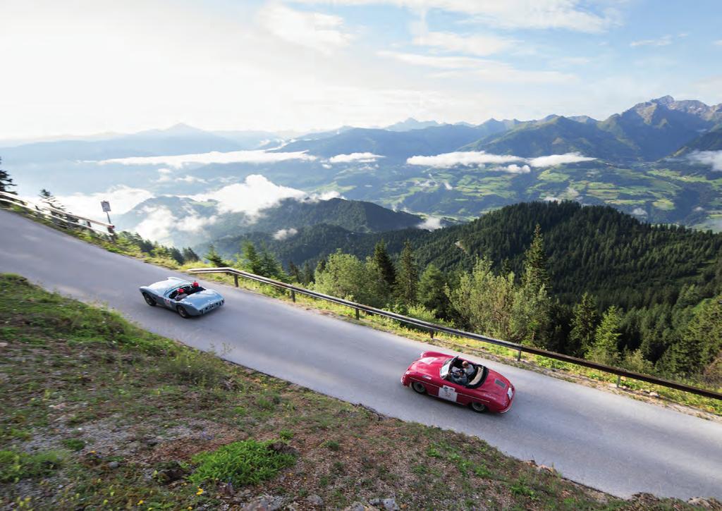 THE PHILOSOPHY OF DRIVING IN THE LAST PARADISE: WITHIN 25 YEARS THE ENNSTAL-CLASSIC HAS BECOME A CULT-EVENT WITH OLD CARS.
