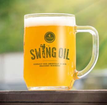 Our Swing Oil beer is passionately brewed in the small Brauerei Bleckede in the