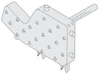 Grip Screw & Washer Kit HS98 Meat Grip Handle Heavy See Page 192 for Carrige Tray and Carriage Tray Assemblies.