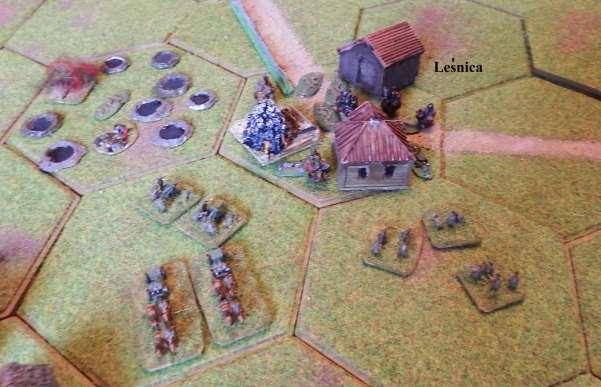 The cavalry attack the trucks in Zachelmna. A second truck is destroyed and the third retreats.