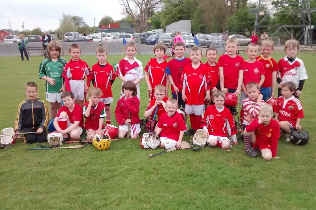 U8 Hurling A blitz was held last week, On the pitch