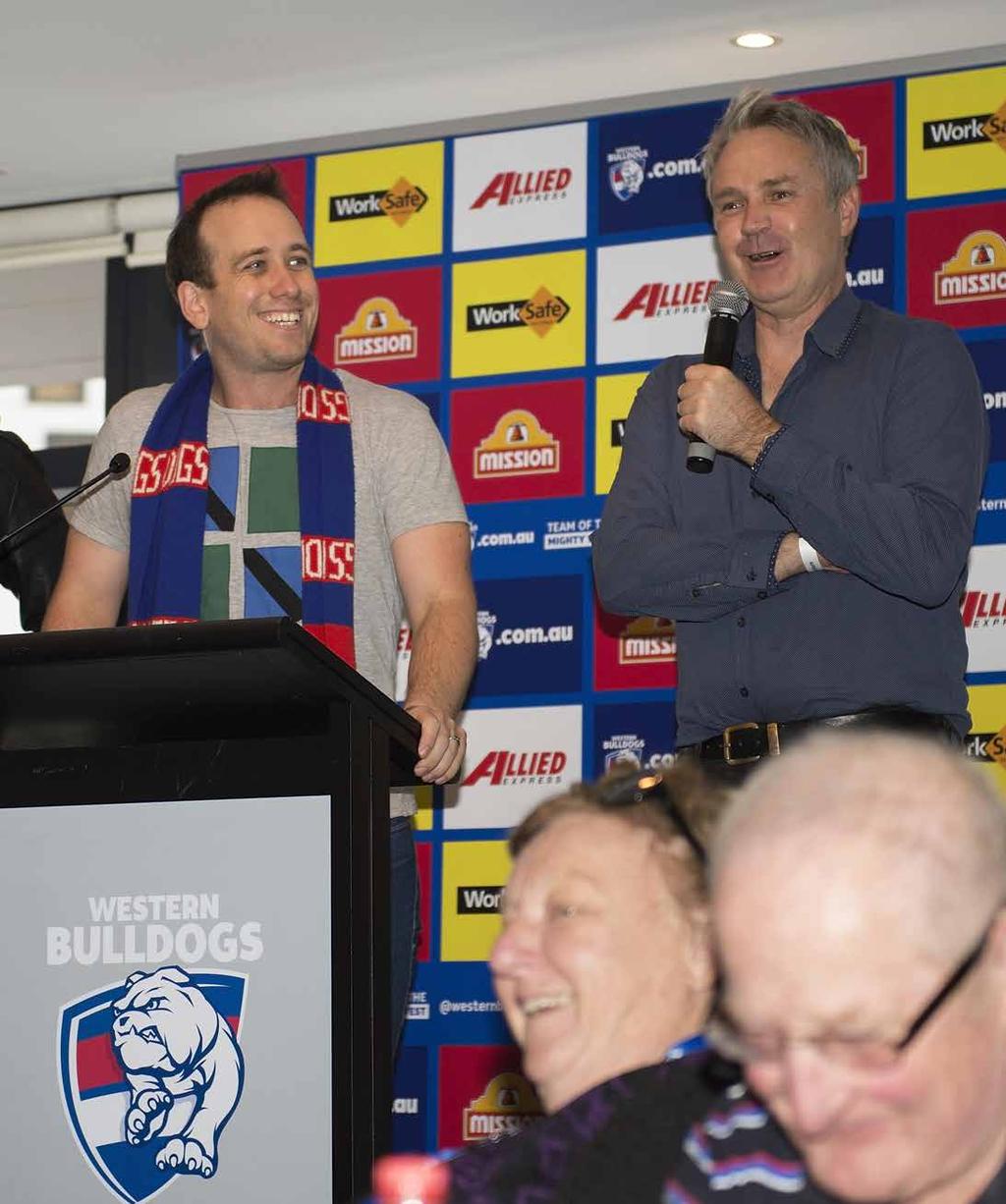 Top Dogs NEW Since 1979 the Top Dogs have been one of our most reputable and passionate supporter groups and for those looking to increase their level of support for the Western Bulldogs, this is a