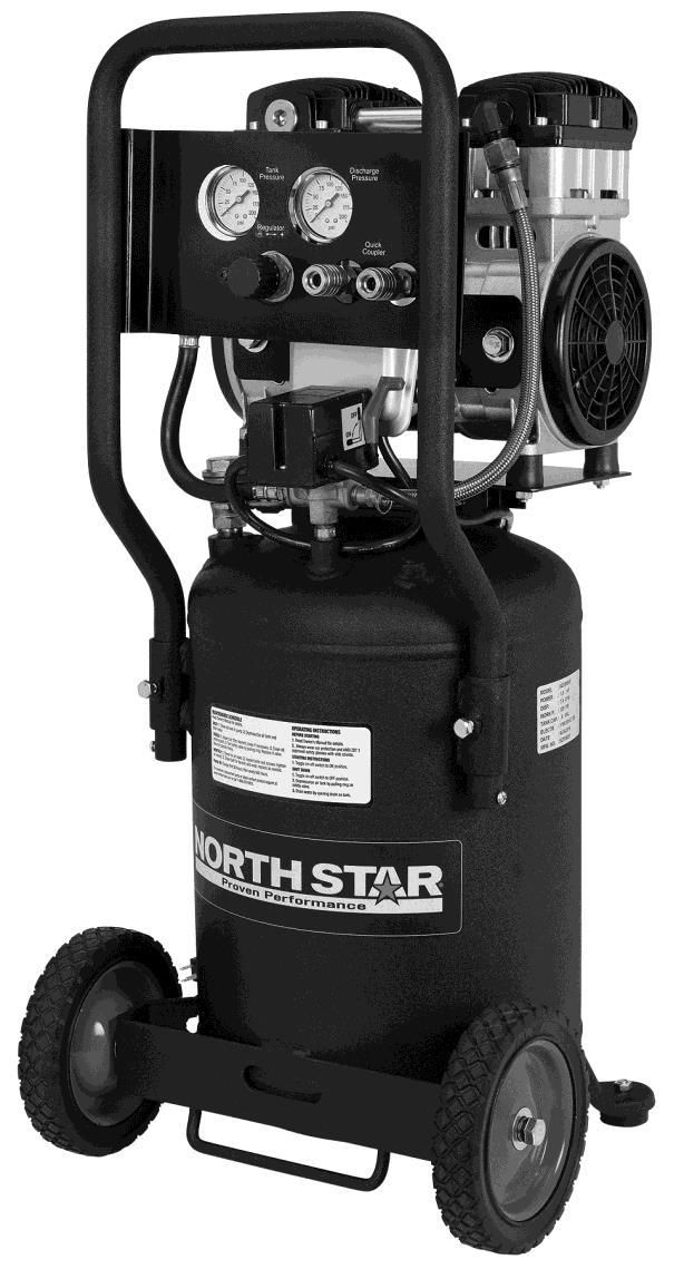 8-Gallon Electric Air Compressor Owner s Manual WARNING: Read carefully and understand all ASSEMBLY AND OPERATION INSTRUCTIONS before operating.