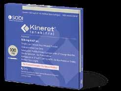 pack > Use the Kineret prefilled syringe that matches the day of the week until all 7 syringes are used 12 HOURS You can keep Kineret at room temperature for up to 12 hours If Kineret is left