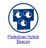Traffic Control at pedestrian crosswalks Pedestrian Hybrid Beacon/ HAWK The HAWK is currently being evaluated in