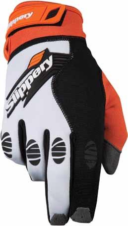 - Perforated clarino palm - TPR closure - Anti-slip gel print on palm and fingertips - Innospan backhand for ultimate flexibility - Flat-stitch seams for