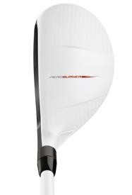 sweet spot and reduces spin New matte white finish, black PVD face, and linear AeroBurner crown graphic make alignment easy Built with the new Matrix Speed RUL-Z 70 shaft and TM Speed grip TP model