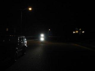Night Riding You always need to be visible and predictable 1- Vehicles can t see you because their headlights do not illuminate your reflectors.