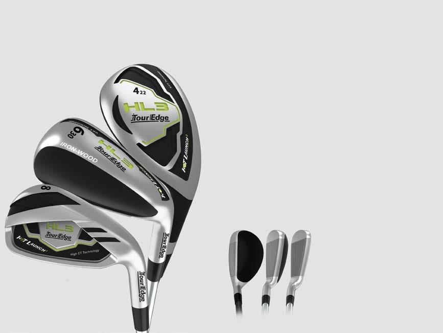 COM AFFORDABILITY TRIPLE COMBO SET The HL3 Triple Combo set provides players with the most versatile set available in golf.
