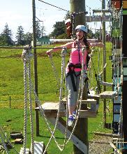 CLIMBING FUN AT... AN AMAZING HIGH ROPES ADVENTURE PARK, OFFERING CHALLENGING CLIMBING FUN FOR ALL ABILITIES.