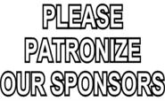 THANK YOU SPONSORS WE SUPPORT YOU! A Thank You to all of our wonderful sponsors who have continued to sponsor our recreation! Your ongoing support to our league allows us to exist as we know it.