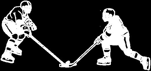 stick, the defender sweeps the blade towards the puck,