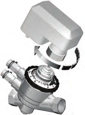 TYPICAL ACTUATOR FITTING / REMOVAL * * * * * * Carefully remove the handwheel Screw the ring adaptor by hand Screw the nut actuator by hand The removal is the reverse of the above as the actuators
