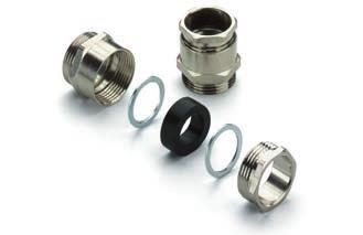 Standard cable glands - Brass Cable glands - Brass - IP54 SW1 SW2 Brass cable glands for industrial applications that require IP54 protection.