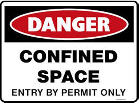 Item 9 : Place warning signs and barricades at all access points