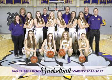 2016-17 4A Girls Basketball Baker Bulldogs VARSITY ROSTER SCHEDULE (17-4) No. Name Pos. Yr. Ht.