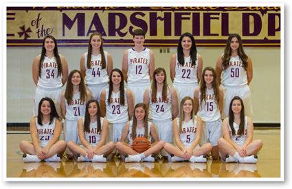2016-17 4A Girls Basketball Marshfield Pirates VARSITY ROSTER SCHEDULE (19-6) No. Name Pos. Yr. Ht.