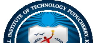 र य गक स थ न प द र न ह नगर, क र ल 609 605 NATIONAL INSTITUTE OF TECHNOLOGY PUDUCHERRY Nehru Nagar, Karaikal 609 605 NIQ No.