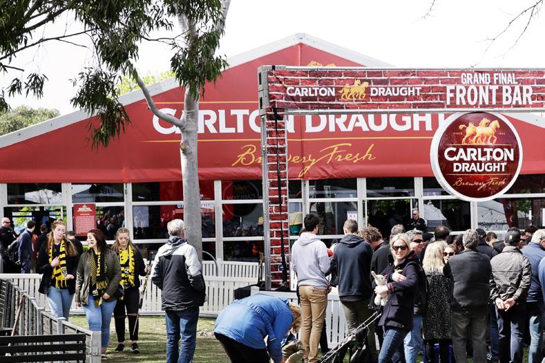 GRAND FINAL FRONT BAR YARRA PARK, SATURDAY, Soak up all the pre-game atmosphere and excitement of the 2018 Toyota AFL