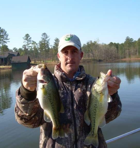 First Electrofishing survey conducted on April 1 st 2010 Of Bass Sampled