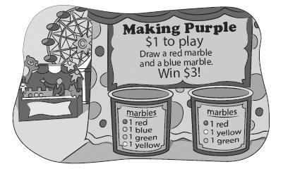 A C E Applications Connections Extensions Applications A school carnival committee features a different version of the Making Purple game, as shown below. 1.