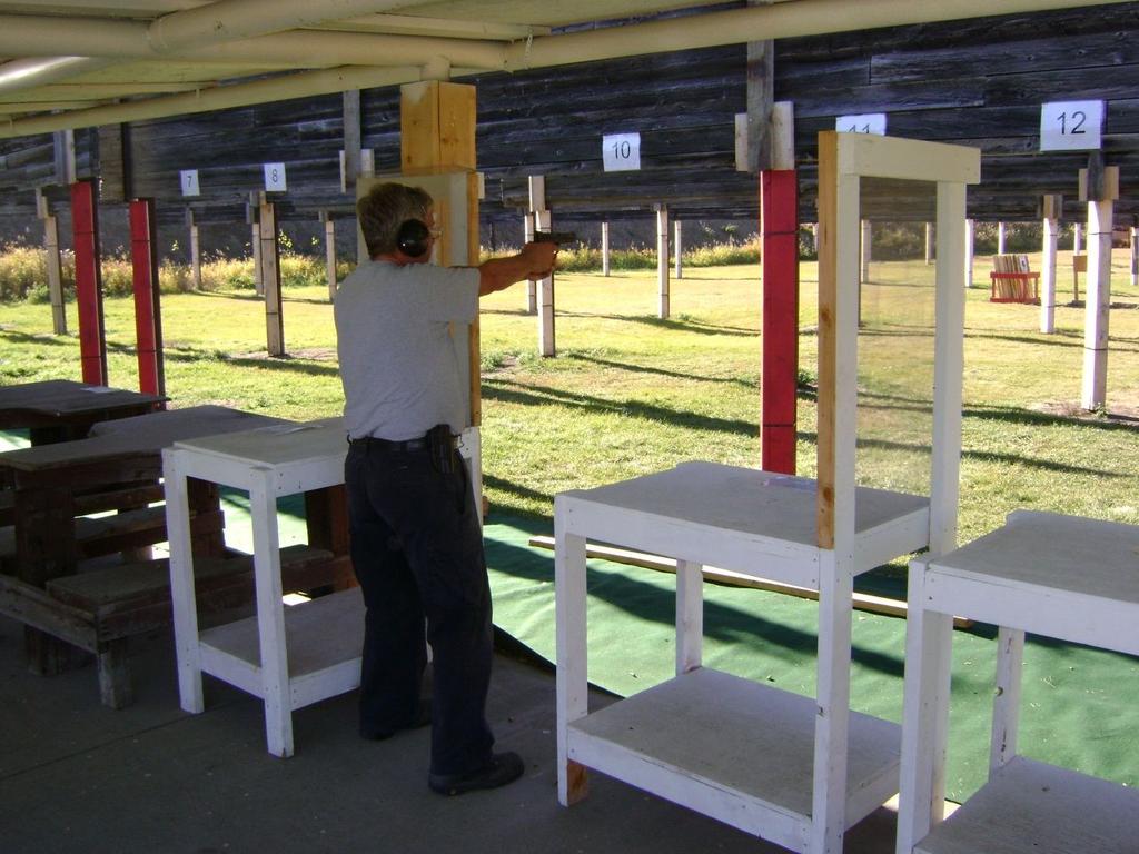 Targets bay 11 to 22 If you want to practice pistol