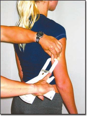 NCSF CPT Assessment of Physical Fitness Female Three Sites Tricep Measurement: Measure the vertical fold over the belly of the