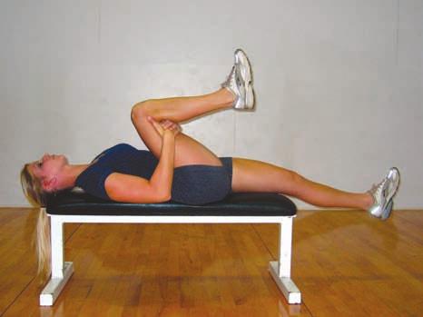 3) The hamstring of the released leg should come to rest on the table for normal ROM. 4) Assess both hips.