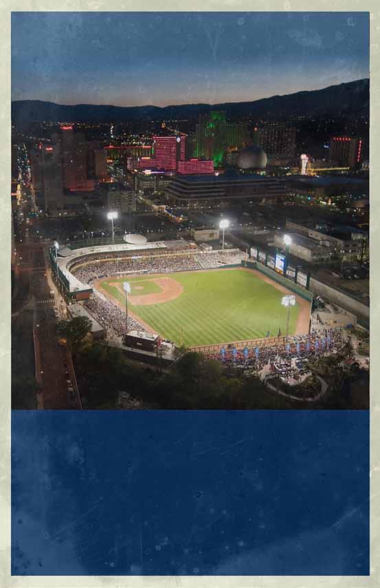 Hold your major event at the crown jewel of downtown Reno! Accessible to locals and convenient for visitors in downtown hotels, Aces Ballpark can be a major draw regardless of your audience.