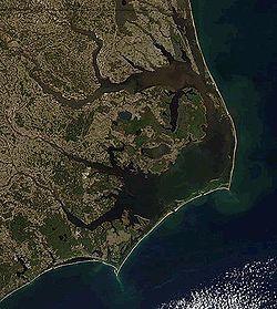 Barrier Islands Narrow islands made of sand that provide a buffer for