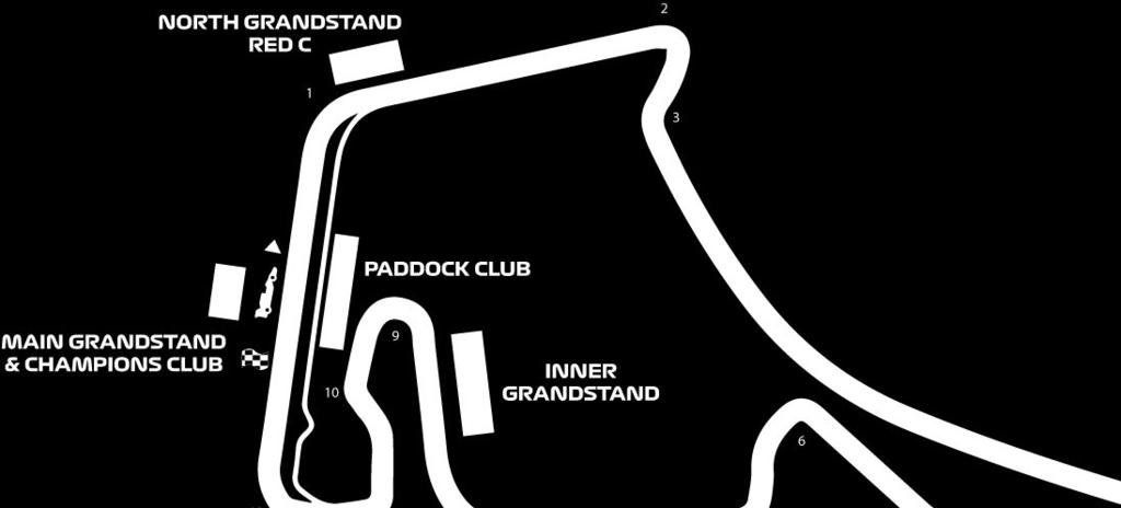 SEATING CHART STARTER INNER GRANDSTAND, ORANGE A - C Partially Covered - Seat-back TROPHY NORTH GRANDSTAND RED C Partially Covered - Seat-back HERO MAIN GRANDSTAND Covered - Seat-back PREMIER PADDOCK