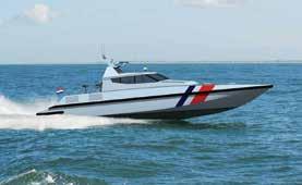 0 kn hull construction aluminium/epoxy E-glass & carbon fibre superstructure epoxy E-glass & carbon fibre crew 6 persons special personnel 4 persons propulsion waterjets Interceptor 2004 20.0 m 4.