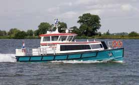 5 kn capacity 25 pax + 2 cars river resque ferry 1605 16.4 m 4.9 m depth at sides 1.8 m 2x 313 kw (total of 626 kw) 21.