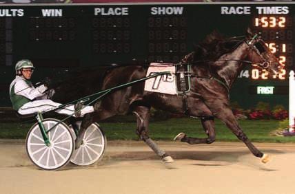 Few Indiana trotting stallions can match Herbie s production on the track and in the sale ring. Linscott Photos 1,226) E, 4, 1:51.