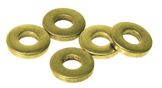 Shim Washers Wide Rim Shim Washers Stainless Steel Sometimes called Machinery Bushings. Originally used as a wear shim between 2 moving parts.