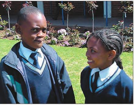 Their school is in an area called Kensington in Johannesburg.